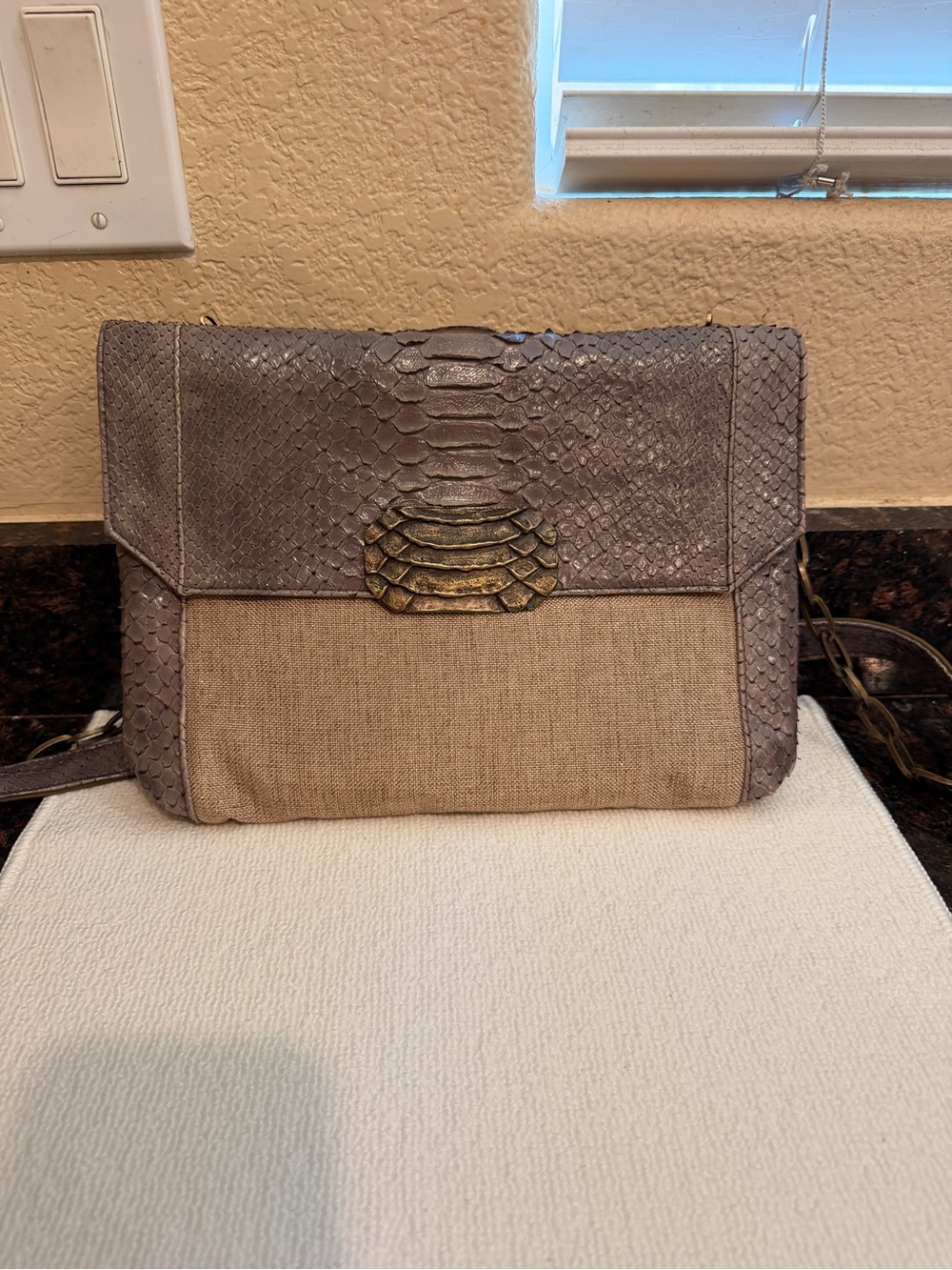 Raven Kauffman Couture Bag Shoulder Crossbody Clutch Began Exotic Handmade OOAK